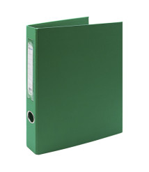 Mapă PVC cu 2 inele, A4/2D/35mm, verde, OfficeLine